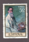 Stamps Spain -  Mi tío Daniel- Zuloaga