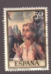 Stamps Spain -  S. Esteban- L. Morales