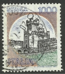 Stamps : Europe : Italy :  Castillo, castello di Montagnana
