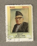 Stamps Nepal -  Rey
