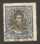 Stamps Chile -  104 - O'Higgins