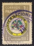 Stamps Panama -  10º Aniversario de la Organización de Estados Americanos.