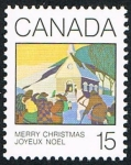 Stamps Canada -  MERRY CHRISTMAS