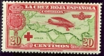 Stamps Europe - Spain -  Avión Breguet 19. Vuelo Madrid-Manila (Pro Cruz Roja Española)