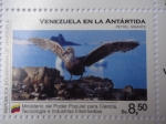 Stamps Venezuela -  Venezuela en la Antártida- Petrel Gigante- (2de10)