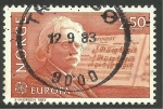 Sellos de Europa - Noruega -  Grieg