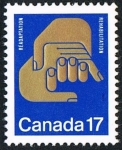 Sellos de America - Canad -  READAPTATION