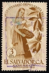 Stamps El Salvador -  1º Centenario Departamento Santa Ana.