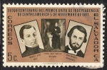 Sellos del Mundo : America : El_Salvador : MANUEL JOSÉ ARCE, PEDRO JOSÉ MATÍAS DELGADO Y JUAN MANUEL RODRIGUEZ.