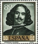 Stamps : Europe : Spain :  1959 AUTORRETRATO VELAZQUEZ