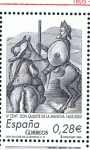 Stamps Spain -  Edifil  4161 A  IV cente. de la publicación de ·El ingenioso hidalgo don Quijote de la Mancha·.  