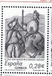 Stamps Spain -  Edifil  4161 A  IV cente. de la publicación de ·El ingenioso hidalgo don Quijote de la Mancha·.  
