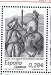 Sellos de Europa - Espa�a -  Edifil  4161 A  IV cente. de la publicación de ·El ingenioso hidalgo don Quijote de la Mancha·.  