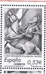Stamps Spain -  Edifil  4161 B  IV cente. de la publicación de ·El ingenioso hidalgo don Quijote de la Mancha·.  
