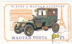 Stamps Hungary -  PANHARD LEVASSOR -1912