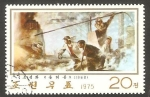 Stamps North Korea -  1355 - Cuadro, Horno Alto