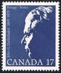 Stamps Canada -  JOHN G. DIEFENBAKER 1895-1979