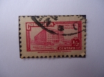 Stamps Colombia -  Palacio de Comunicaciones- Sobre tasa para Construcción