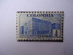Stamps Colombia -  Palacio de Comunicaciones- Sobretasa para Construcción