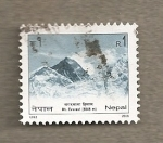 Stamps Nepal -  Monte Everest