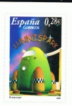 Stamps Spain -  Edifil  4180  Para los niños.  Los Lunnis.  