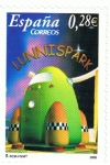 Stamps Spain -  Edifil  4180  Para los niños.  Los Lunnis.  