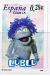 Stamps Spain -  Edifil  4182  Para los niños.  Los Lunnis.  