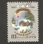 Sellos del Mundo : Asia : Corea_del_norte : 1791 D - Campo secreto de monte Baiktou