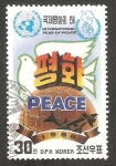 Stamps North Korea -  1820 - Año internacional de la paz