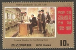 Sellos de Asia - Corea del norte -  1884 - 75 Anivº del Presidente Kim II Sung