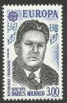Stamps France -  Darius Milhaud