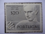 Sellos del Mundo : Europa : Portugal : Francisco Franco- Escultor 1885-1955