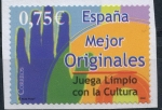 Sellos de Europa - Espa�a -  ESPAÑA 2002_SH3949_01 MUSICA. NO A LA PIRATERIA