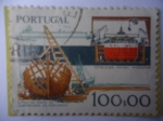 Stamps Portugal -  Astillero de Carpintero y Astillero Moderno, desarrollo de Tecnología