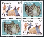 Stamps : America : Canada :  LES INUITS LE GITE