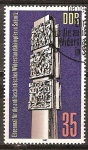Stamps Germany -  Monumento a los combatientes de la resistencia anti-fascistas en Sassnitz DDR.