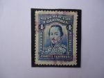 Stamps Colombia -  Francisco de Paula Santander (1792-1840)