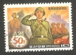 Stamps North Korea -  1708 A - 50 anivº del ejército popular coreano