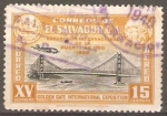 Stamps El Salvador -  EXPOSICIÒN  INTERNACIONAL  DE  LA  PUERTA  DE  ORO