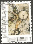 Stamps Netherlands -  Hombre orquesta