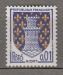 Stamps France -  Escudo Niort (80)