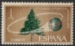 Sellos de Europa - Espa�a -  VI Congreso forestal mundial. Ed 1736