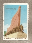 Stamps North Korea -  Monumento