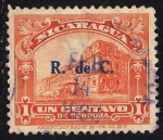 Stamps Nicaragua -  PALACIO NACIONAL, MANAGUA.
