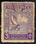 Stamps : America : Nicaragua :  CORREO VELERO