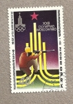 Stamps : Asia : North_Korea :  XXII Olimpiada Moscú