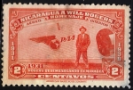 Stamps Nicaragua -  ROGERS DESEMBARCANDO EN MANAGUA.