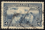 Stamps : America : Nicaragua :  ROGERS RECIBIDO POR LOS MARINOS AMERICANOS.