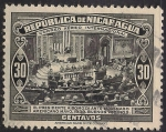 Stamps Nicaragua -  EL PRESIDENTE A SOMOZA ANTE EL SENADO AMERICANO, MAYO 1939