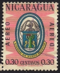 Stamps : America : Nicaragua :  ESCUDO DE ARMAS CIUDAD DE NUEVA SEGOVIA.